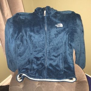North Face Osito Teal Fleece Jacket