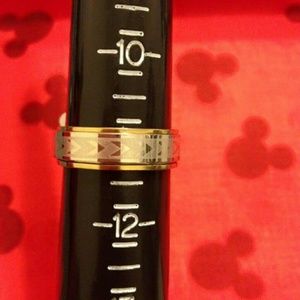 🖤Mens Stainless Steel Spinner Ring-61