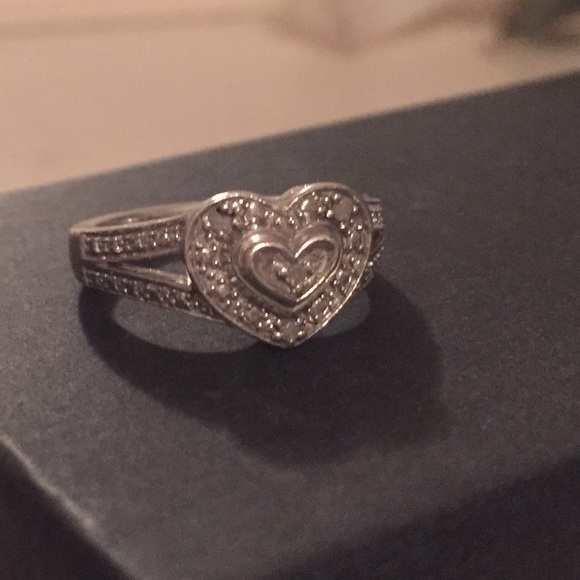 Heart shaped ring