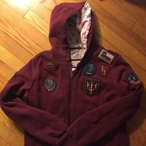 Miss Top Gun women's hoodie