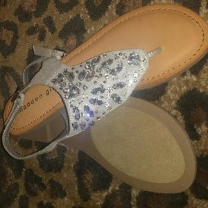 Madden Girl Jeweled sandal