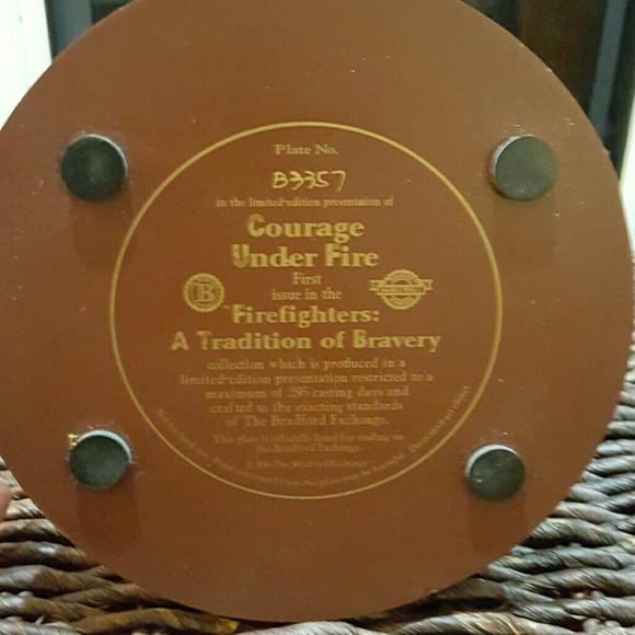 Courage Under Fire/Firefighters Collectable - Picture 2 of 4