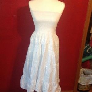 White Cotton Dress