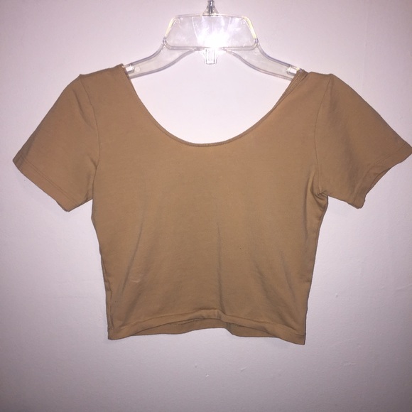 American Apparel Spandex Crop Top