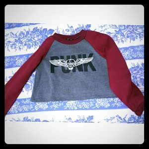 Punk Cropped Sweater
