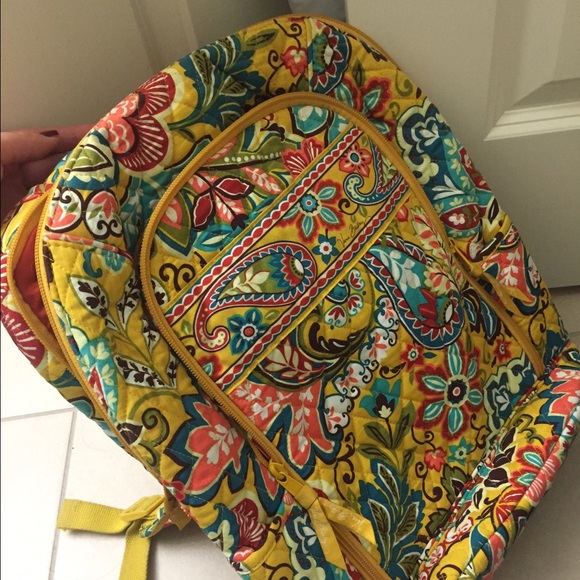 Vera Bradley floral backpack