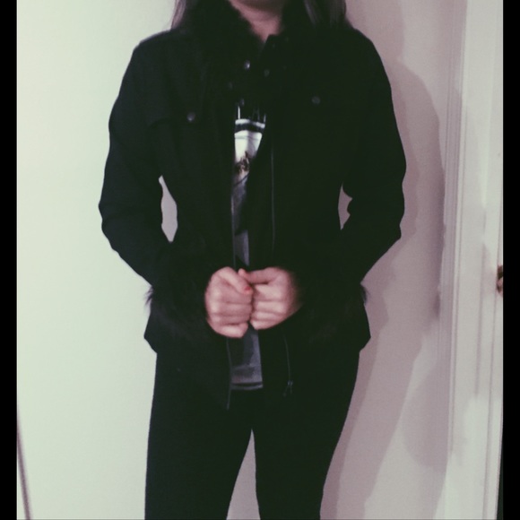 Black Steampunk Goth Jacket