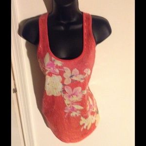 EXPRESS SEQUIN TOP SZ XS