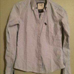 Abercrombie & Fitch Blue Check Shirt