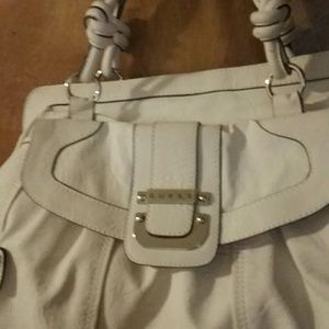 *NEW NEW NEW*  HUGE White Guess Bag
