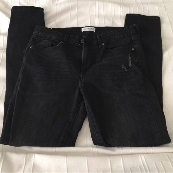 Banana Republic premium denim in black.