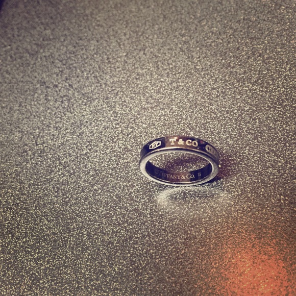 Black Tiffany's 1837 Ring