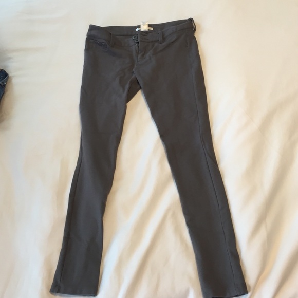 Gray jeggings