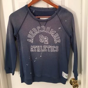 Abercrombie Blue Super Soft Sweater/Sweatshirt