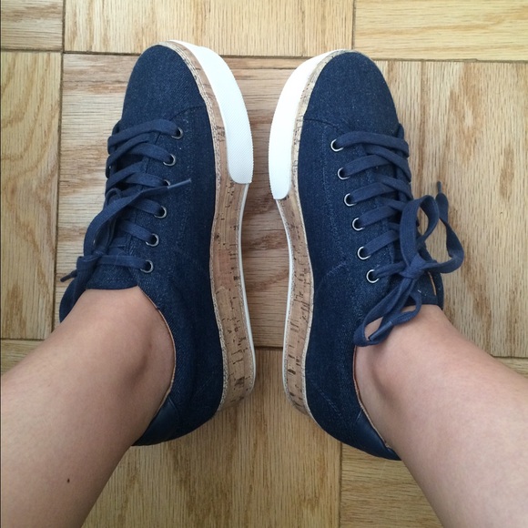 Shoedazzle denim creepers size 8 NEW without tag