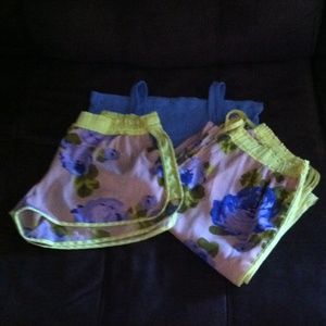 🌜Aerie pajama pants and shorts🌛