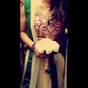 3 piece sari