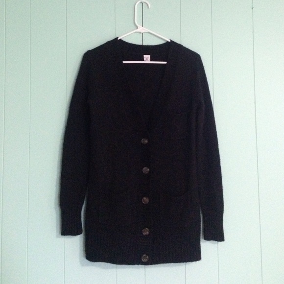 Warm black cardigan