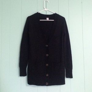 Warm black cardigan