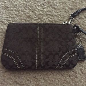 Authentic Coach Wristlet