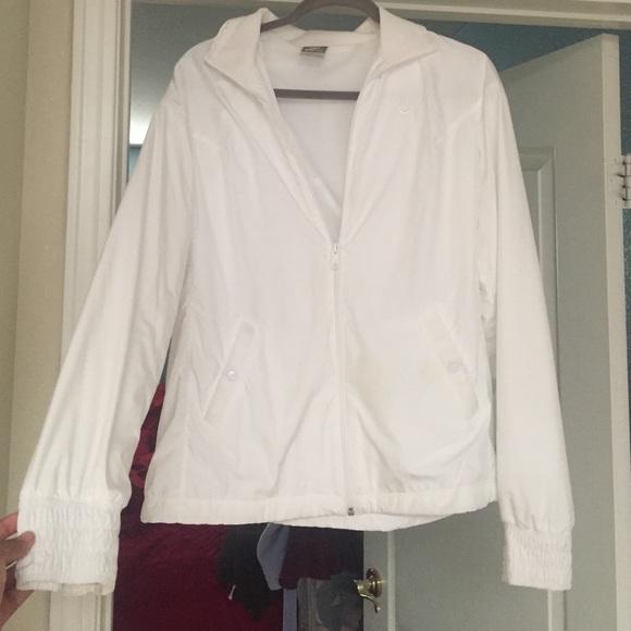 Nike White Lightweight sweater