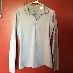 half-zip dri-fit Nike training shirt
