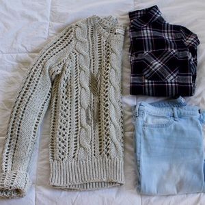 Abercrombie Chunky Knit Sweater