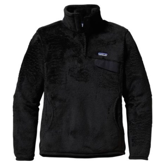 Patagonia snap fleece black large EUC MAKE OFFER