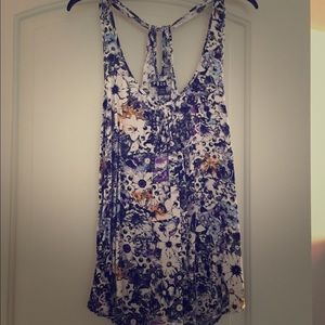 Adorable floral tank