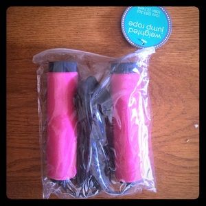 Weighted jump rope