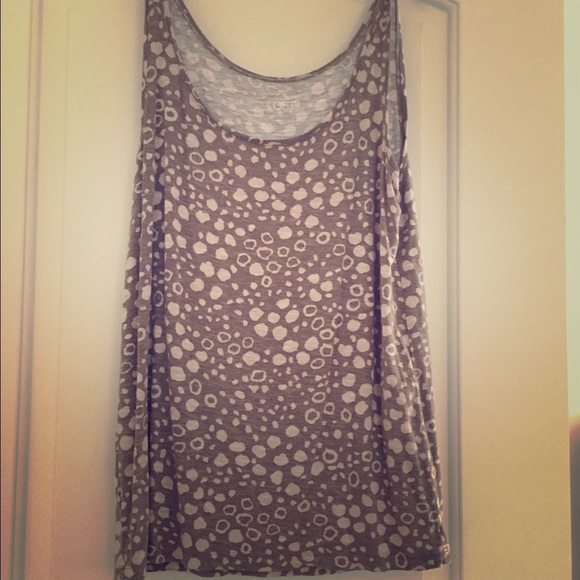 SALE: Tan and beige tank