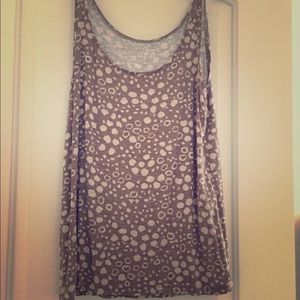 SALE: Tan and beige tank