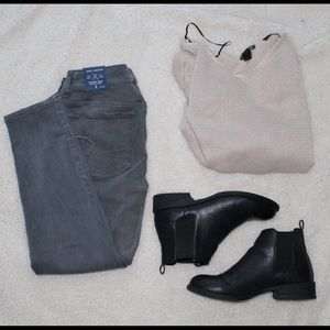 Brand new aeo strech skinny jeggings