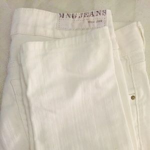 White jeans