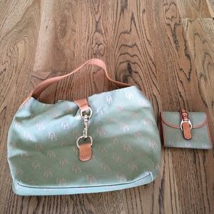 Dooney and Bourke Hobo and wallet