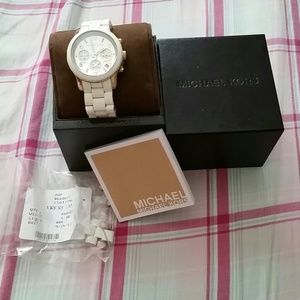Michael Kors White Watch