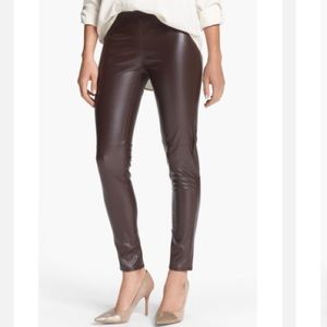 Michael Kors Faux Leather Leggings