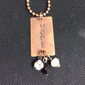 Hope necklace