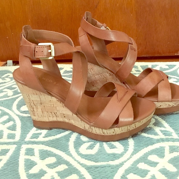 🎉SALE🎉 Franco Sarto cork wedges