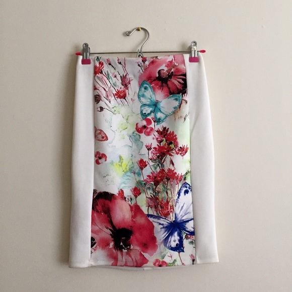 Forever21 Multicolor Pencil Skirt