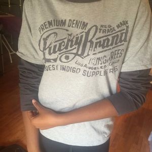 Lucky brand long sleeve tshirt