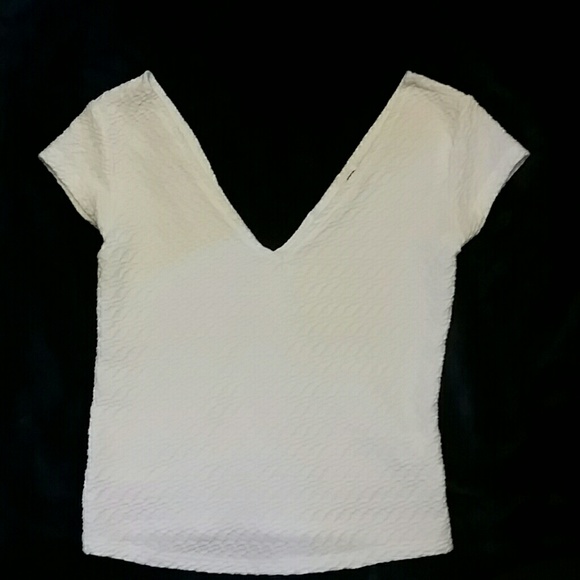 White Crop Top
