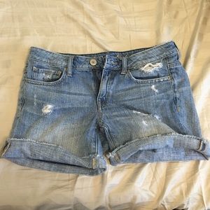Jean shorts! American eagle