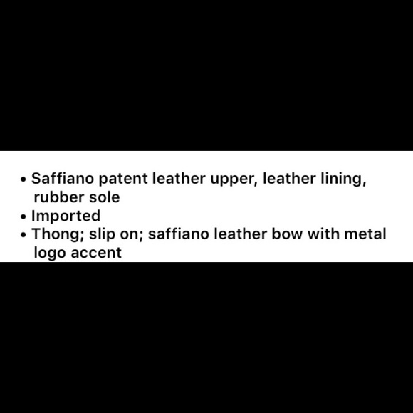 BNWB- Tory Burch flat thong saffiano - Picture 4 of 4