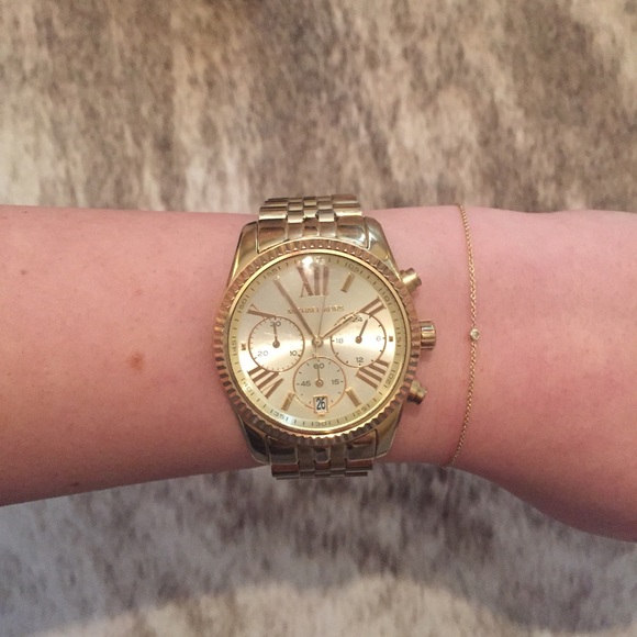 Michael Kors gold watch - Picture 2 of 4