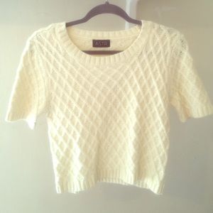 Crop sweater from Nordstrom