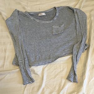 Hollister crop sweater