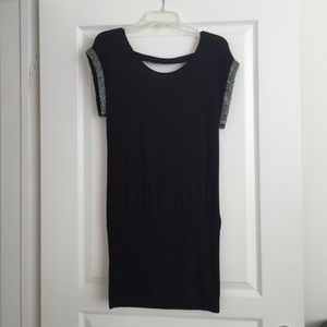 Black dress with sequin detail - SALE!