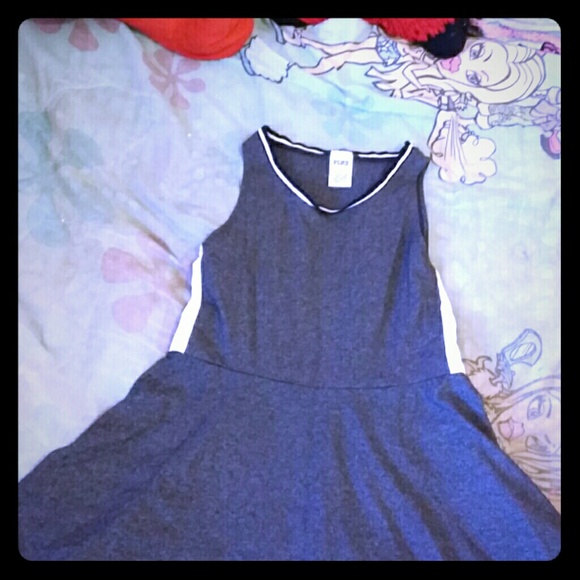 Victorias secret pink skater dress.