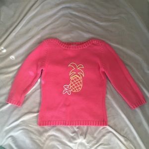 Lilly Pulitzer pineapple sweater